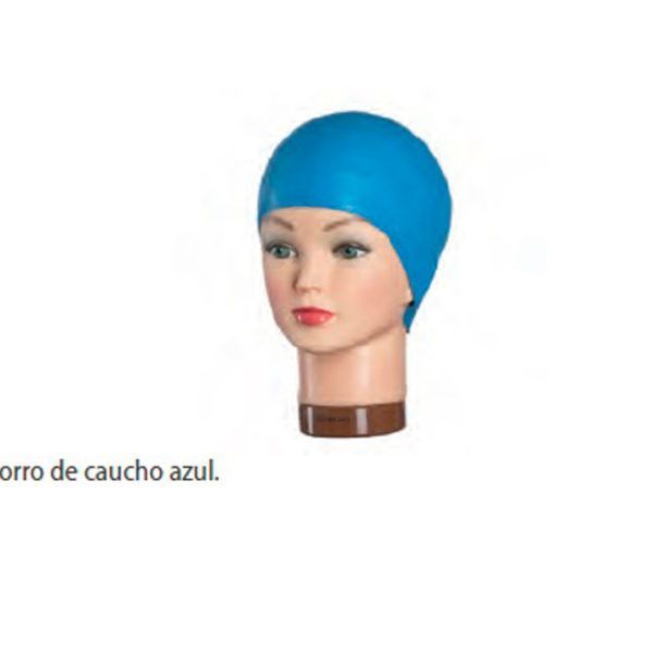 Gorro de mechas goma azul- Sinelco