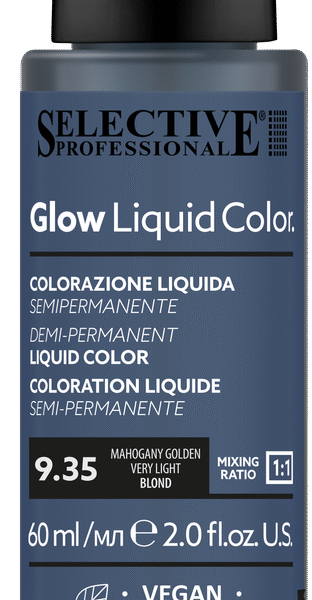 Glow Liquid Color 9.35 Mahogany Golden Very Light Blond 60 ml - Imagen 1