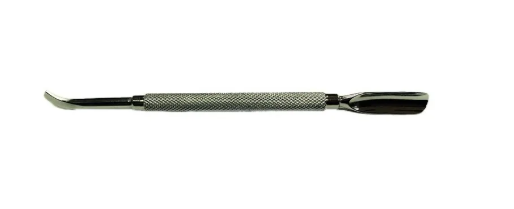 Empujador de cutículas Inox con cuchilla