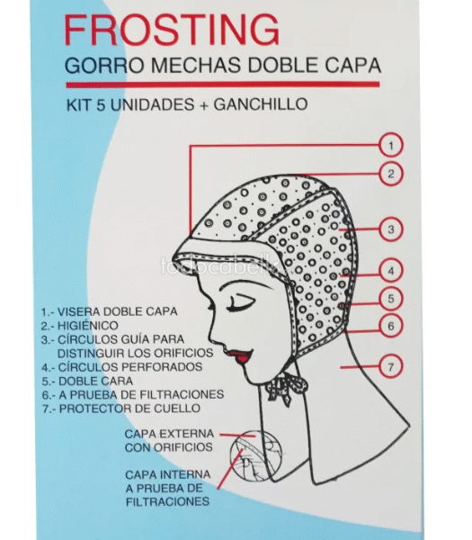 Gorro mechas frosting - Imagen 1